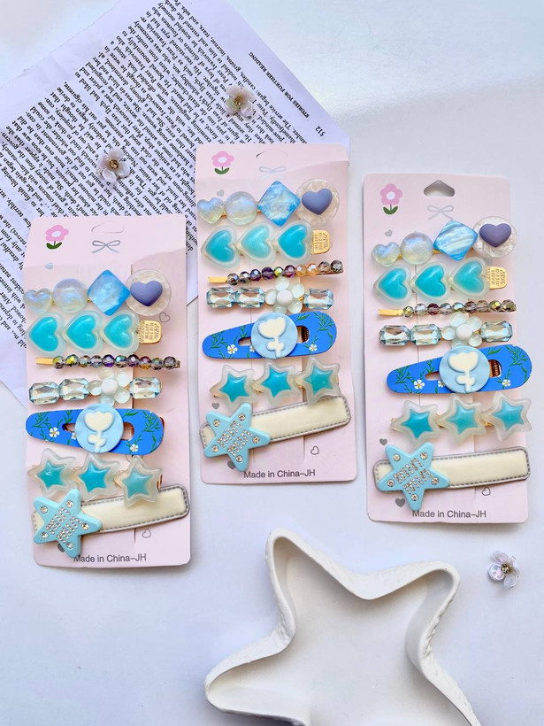 🎀 پک گیره مو دخترانه فانتزی