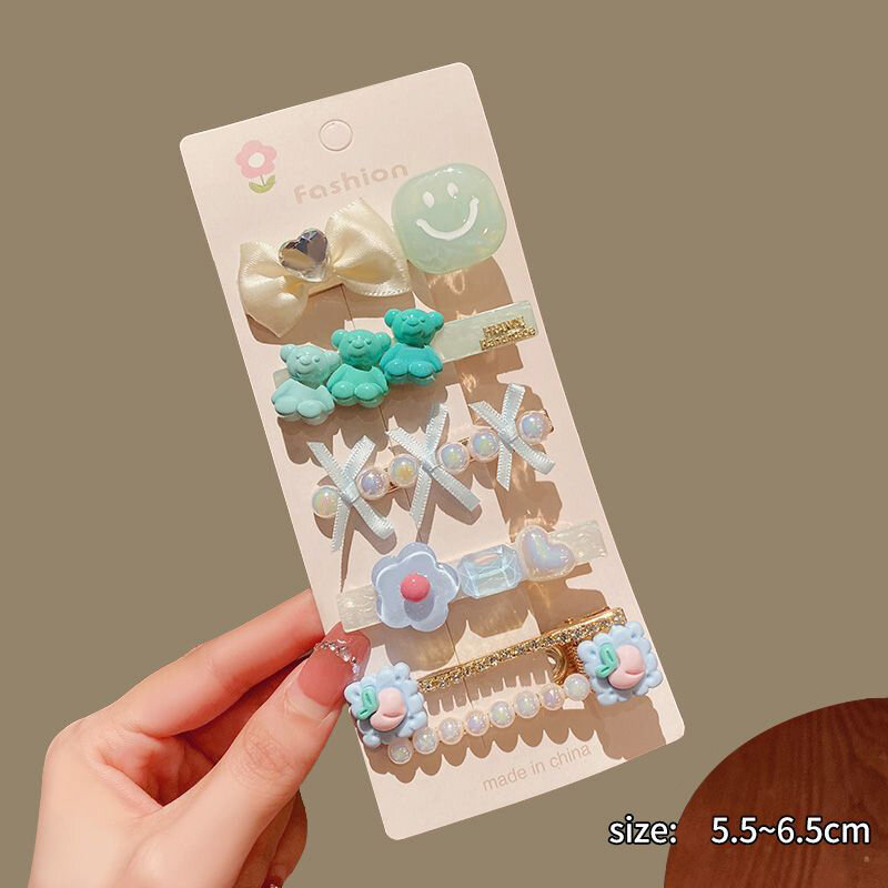 🎀 پک اکسسوری مو دخترانه فانتزی