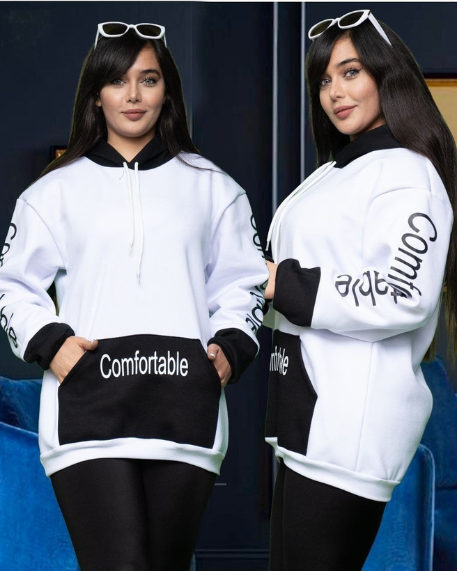 🖤 هودی زنانه اسپرت مدل Comfortable